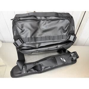 TAJEZZO Black Anti Theft Daily Crossbody Sling Bag Multi Compartment Travel